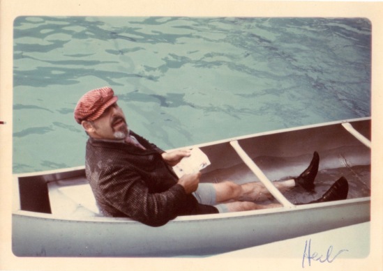 Casual Herbie Cohen as one of the victims of the "Sink The Canoe and Staff, Too"